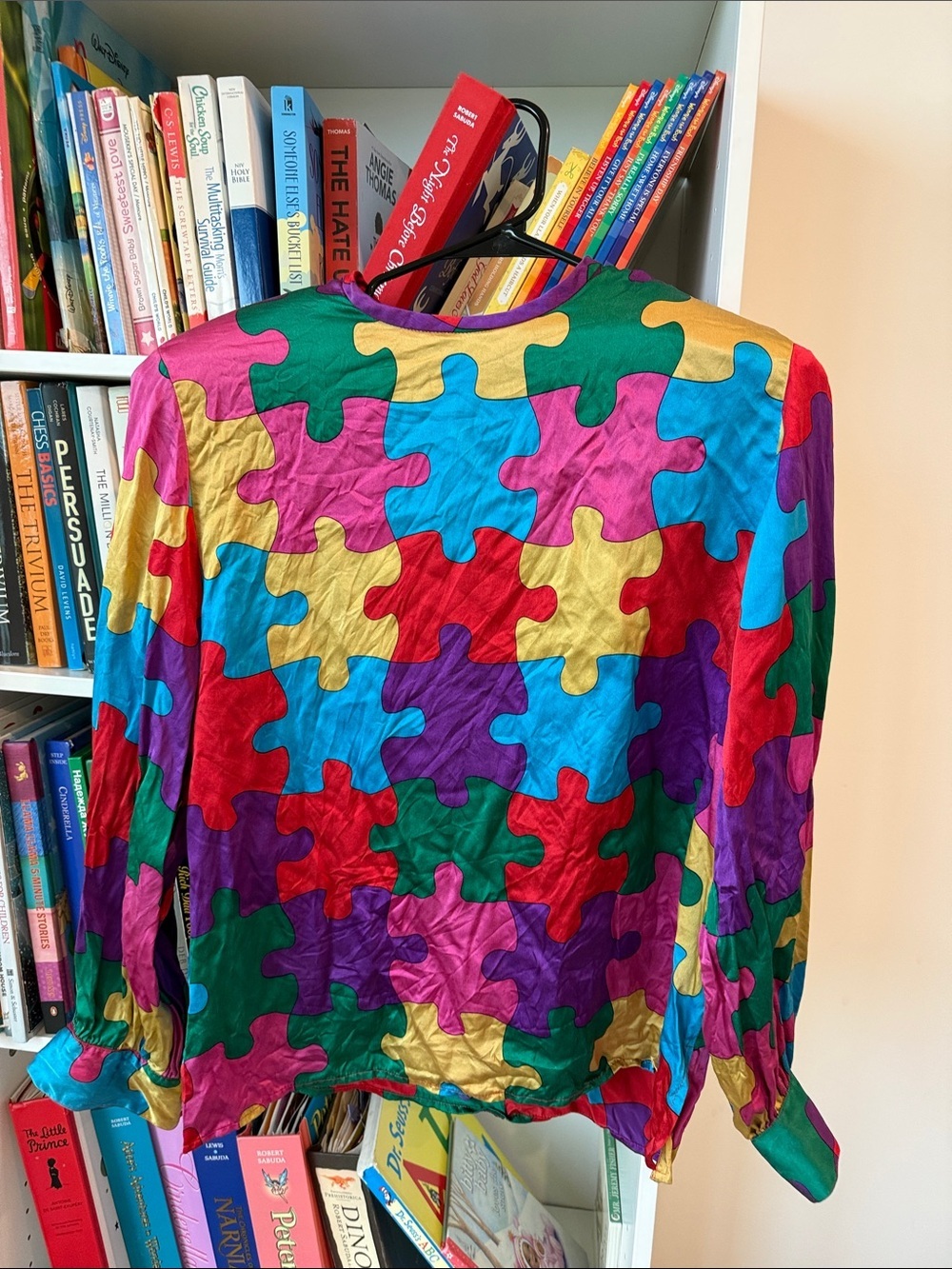 100 % silk vintage raffinalla blouse